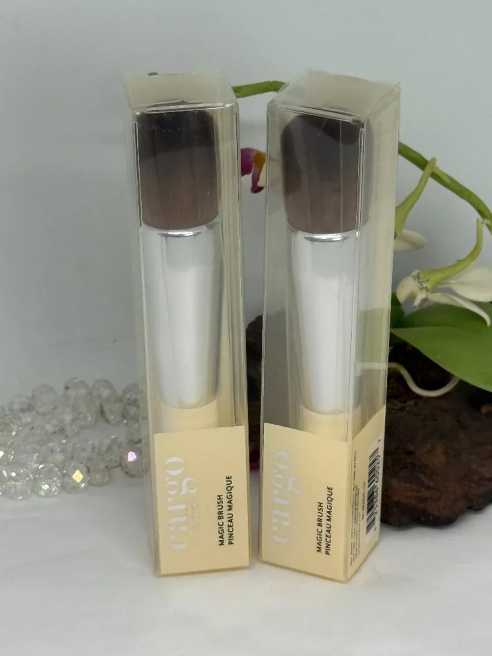 2x Cargo Cosmetics Magic Brush Powder Brush - Magic 01 - Full Size - New in Box